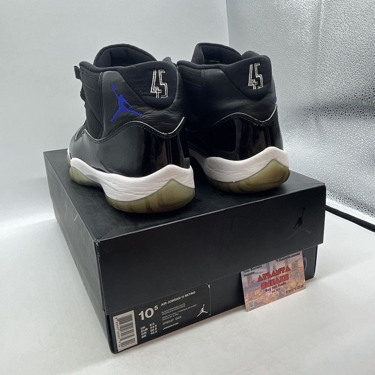 Jordan Brand Air Jordan 11 space jam Size US 10.5 / EU 43-44 - 4 Thumbnail
