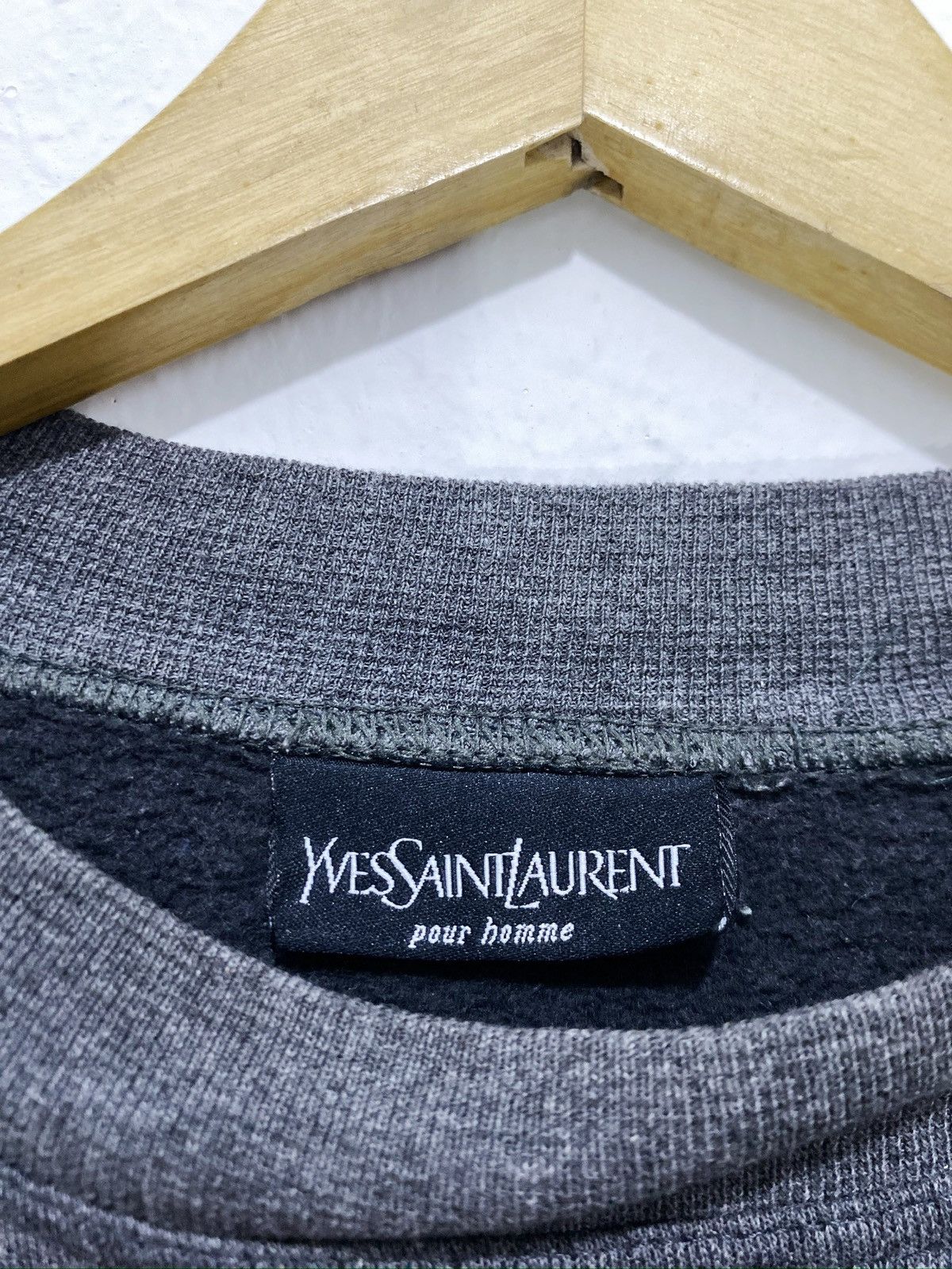 Yves Saint Laurent Vintage Yves Saint Laurent YSL Sweatshirt Size US L / EU 52-54 / 3 - 5 Thumbnail