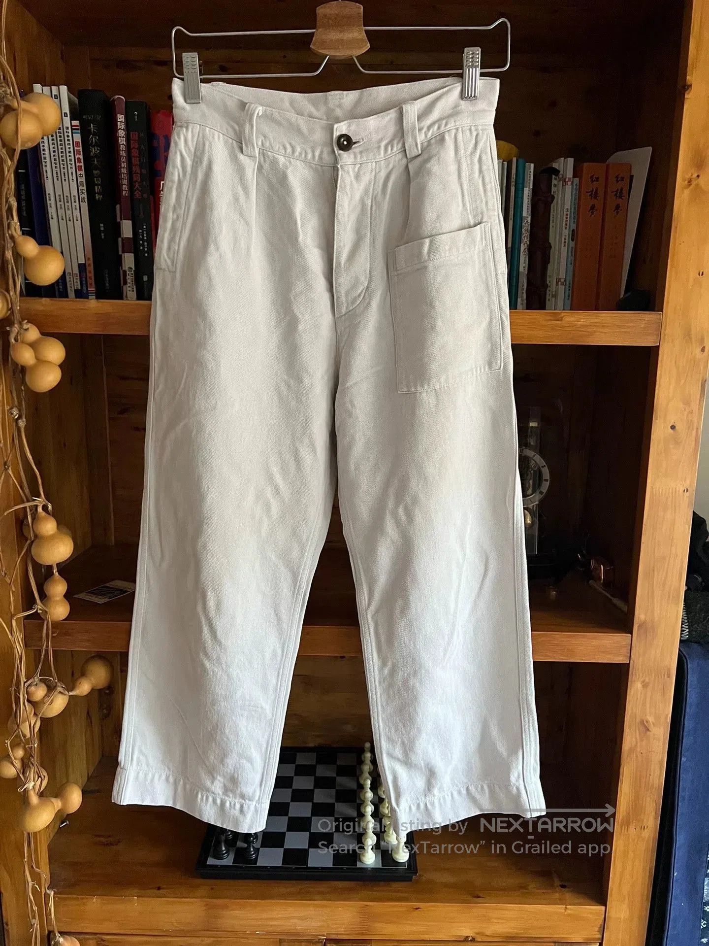 Visvim vintage washed grey work pants. Size US 28 / EU 44 - 1 Thumbnail