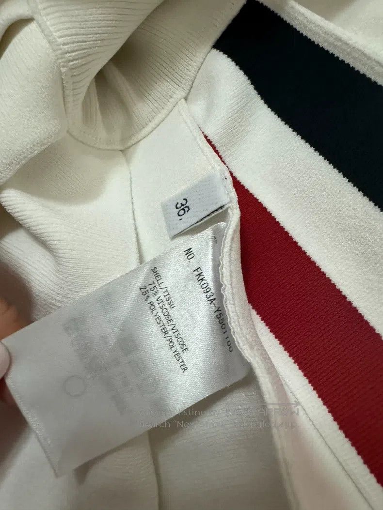 Thom Browne Thom Browne White Pleated Skirt Size 24" / US 00 / IT 34 - 4 Thumbnail