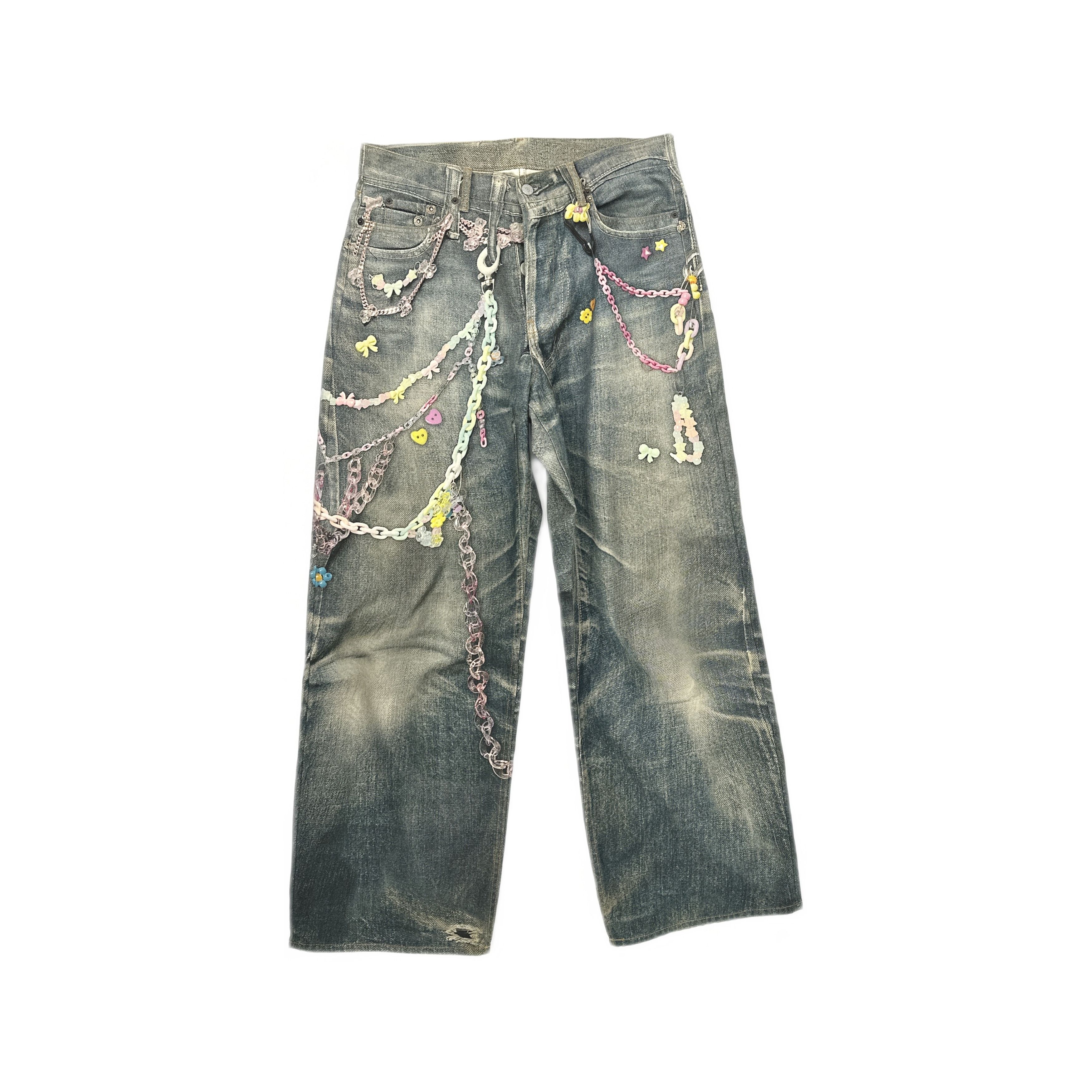Acne Studios Acne Studios 1981M Embellished Jeans Size 32 Size US 32 / EU 48 - 1 Thumbnail