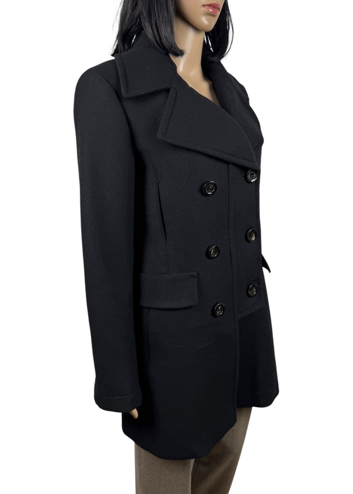 Sportmax Sportmax Wool Coat Double-Breasted Collared size S Size S / US 4 / IT 40 - 4 Thumbnail