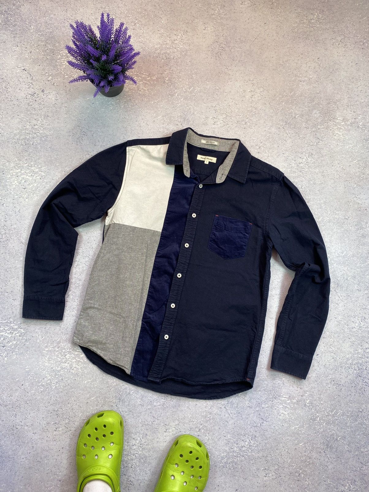 Designer Luxury Candy Fantasy Men’s Blue Shirt Size Large Size US L / EU 52-54 / 3 - 2 Thumbnail