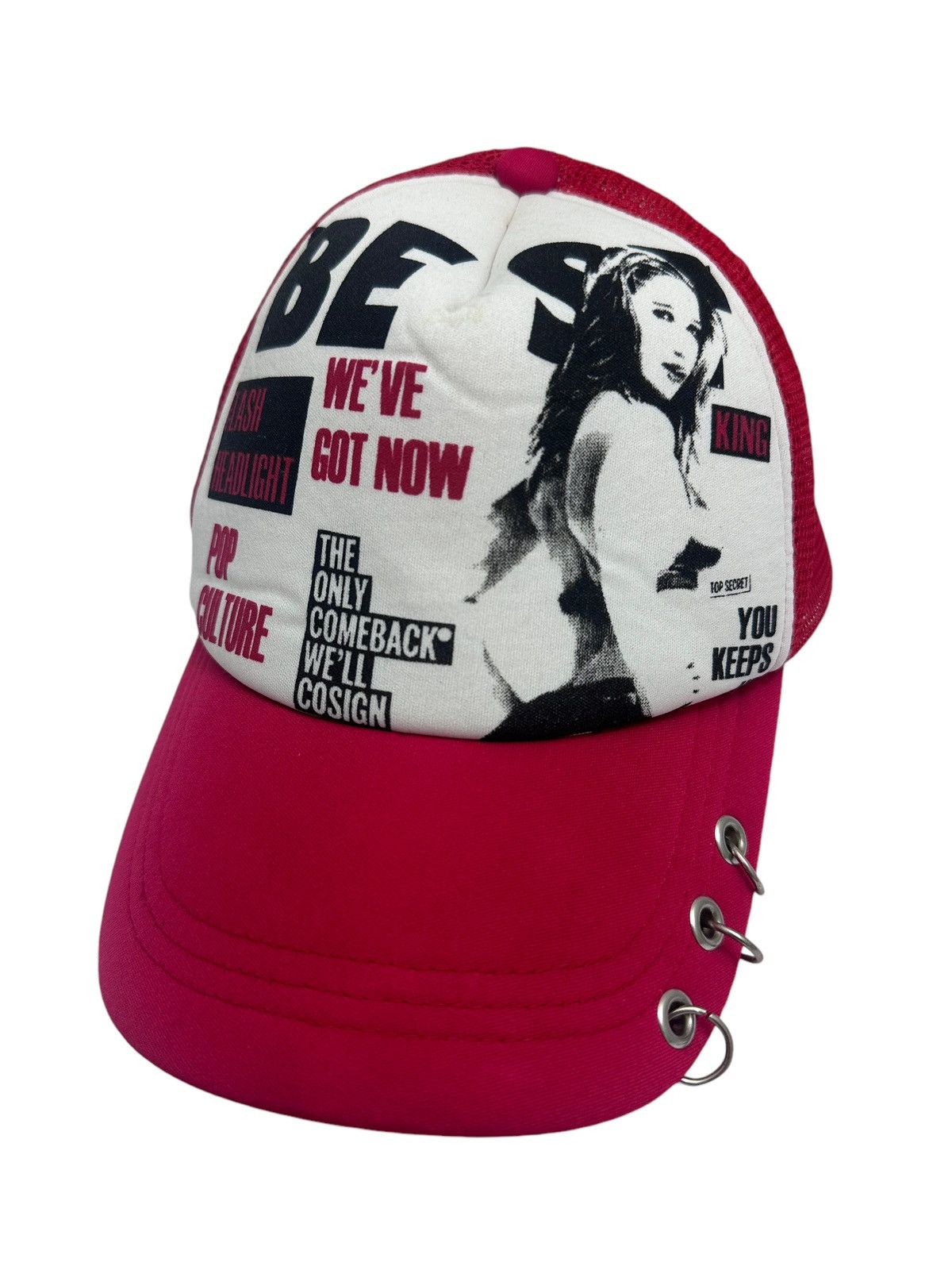 Hysteric Glamour × Japanese Brand 🇯🇵 Japan Pop Culture Hysteric Truckers Cap Size ONE SIZE - 1 Thumbnail
