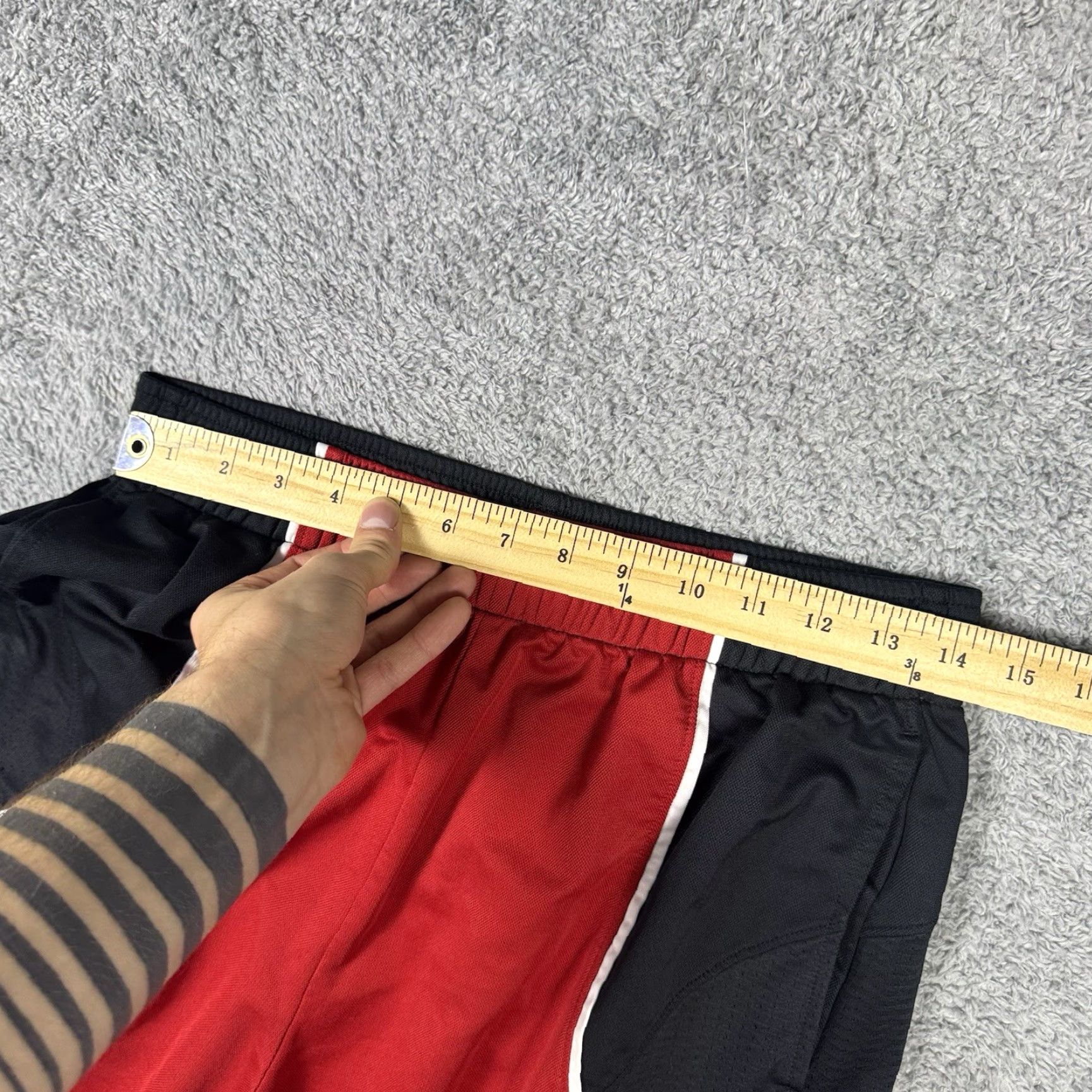 Nike Nike Jordan Shorts Mens L Flight Jumpman Streetwear Red Basketball Athletic Shorts Size US 33 - 5 Thumbnail