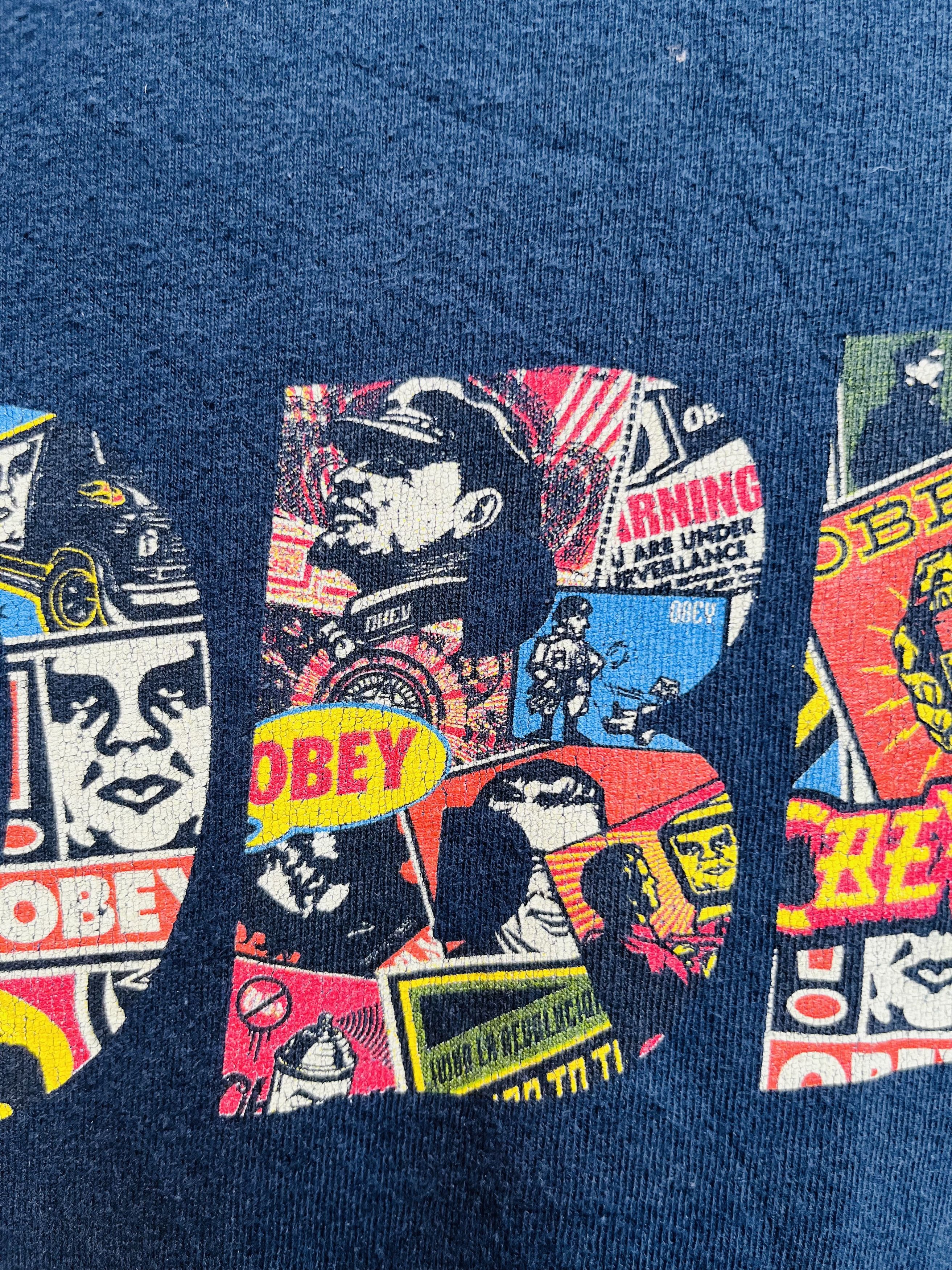 Obey × Vintage Vintage Obey Streetwear Japanese Designer Fashion Style Size US L / EU 52-54 / 3 - 7 Thumbnail