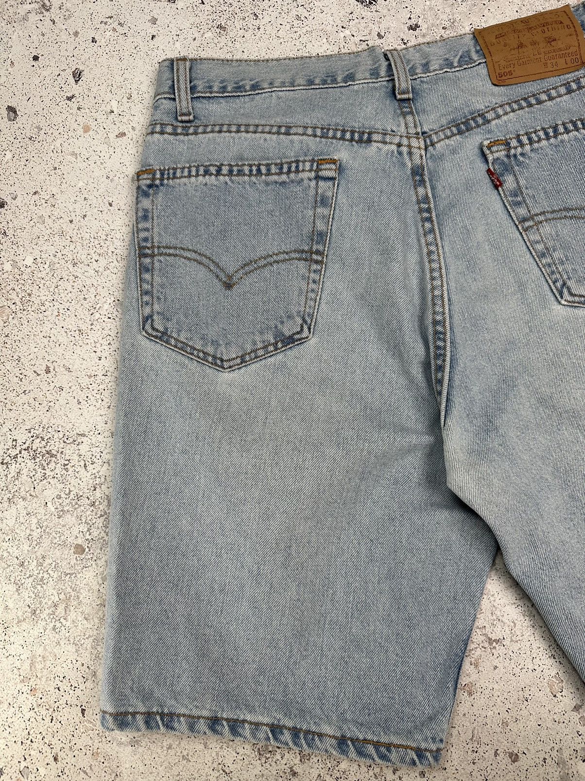 Japanese Brand × Levi's × Vintage Vintage Levi’s 505 Jeans Denim Shorts Men 34 Blue Size US 34 / EU 50 - 21 Thumbnail