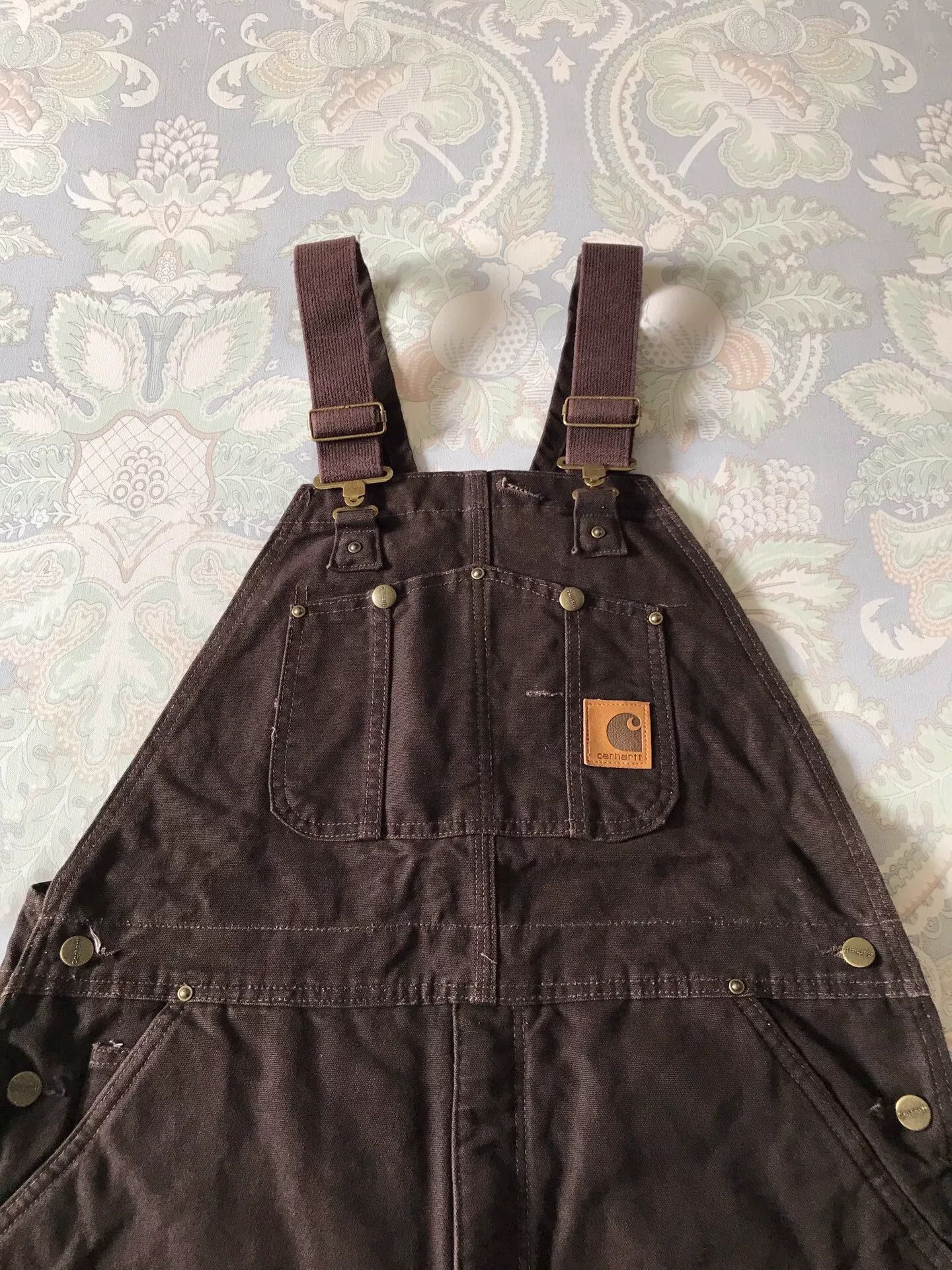 Carhartt Carhartt R27 Washed Canvas Overalls Size US 38 / EU 54 - 1 Thumbnail