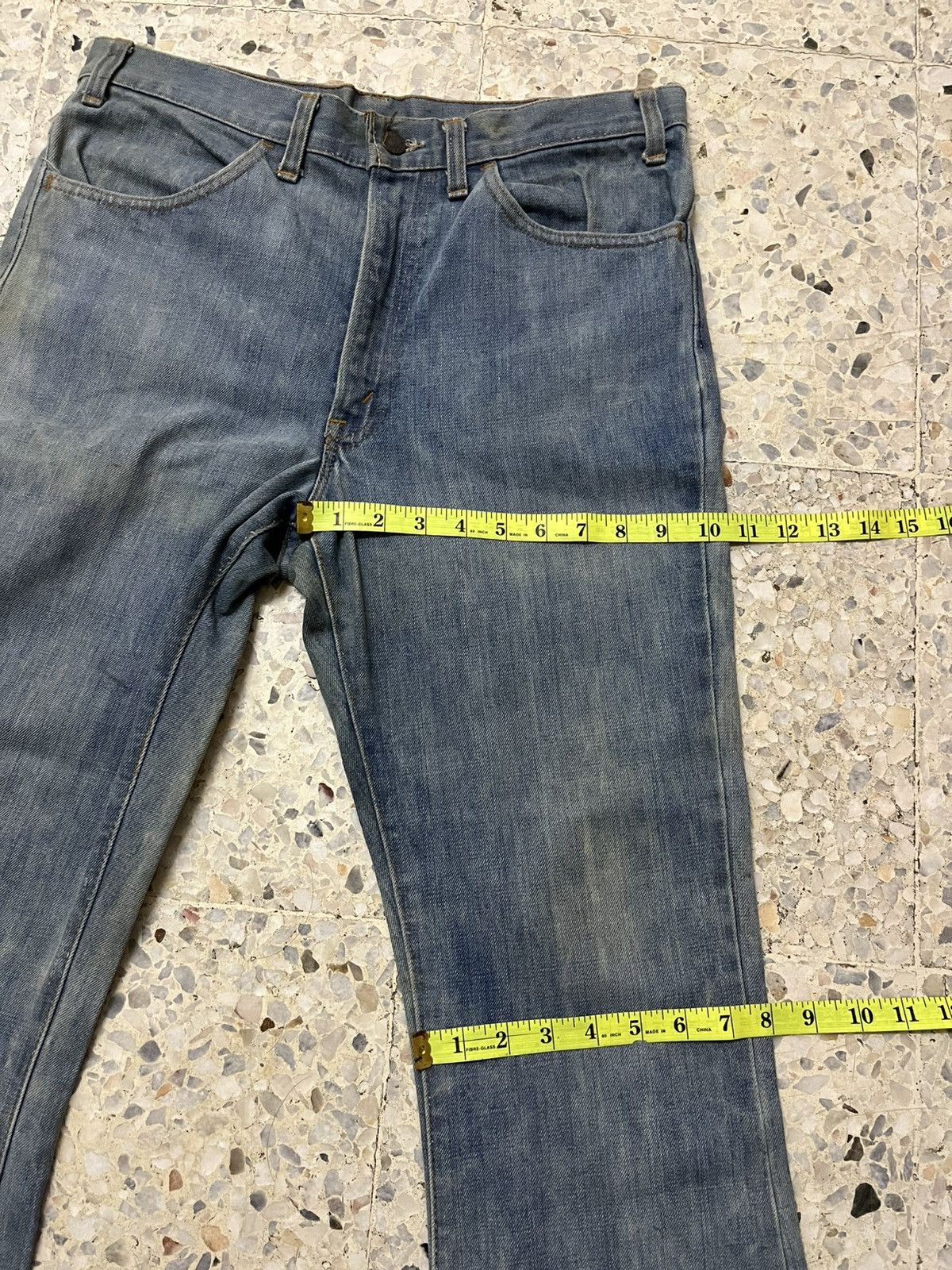 Levi's True vintage 60s levis oren tag 646 bell bottom button #2 Size US 33 - 16 Thumbnail
