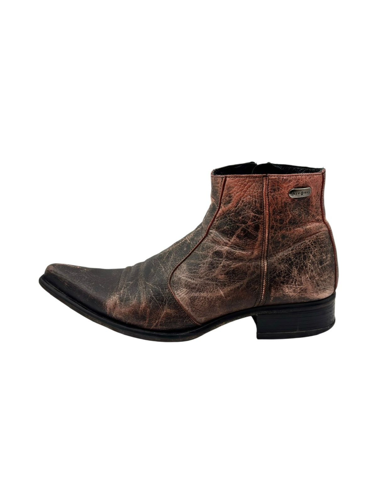 New Rock Vintage New Rock leather cowboy boots rose fade Size 41 Size US 11 / IT 41 - 8 Thumbnail