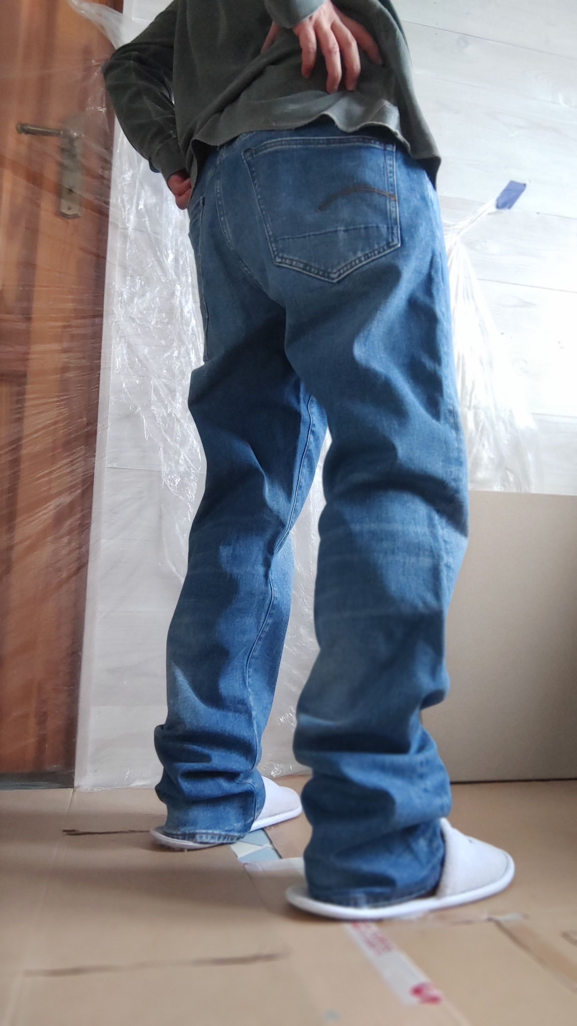 G-Star G-STAR Flared Pants Raw Baggy Denim Goth GS RAW Size US 36 / EU 52 - 6 Thumbnail