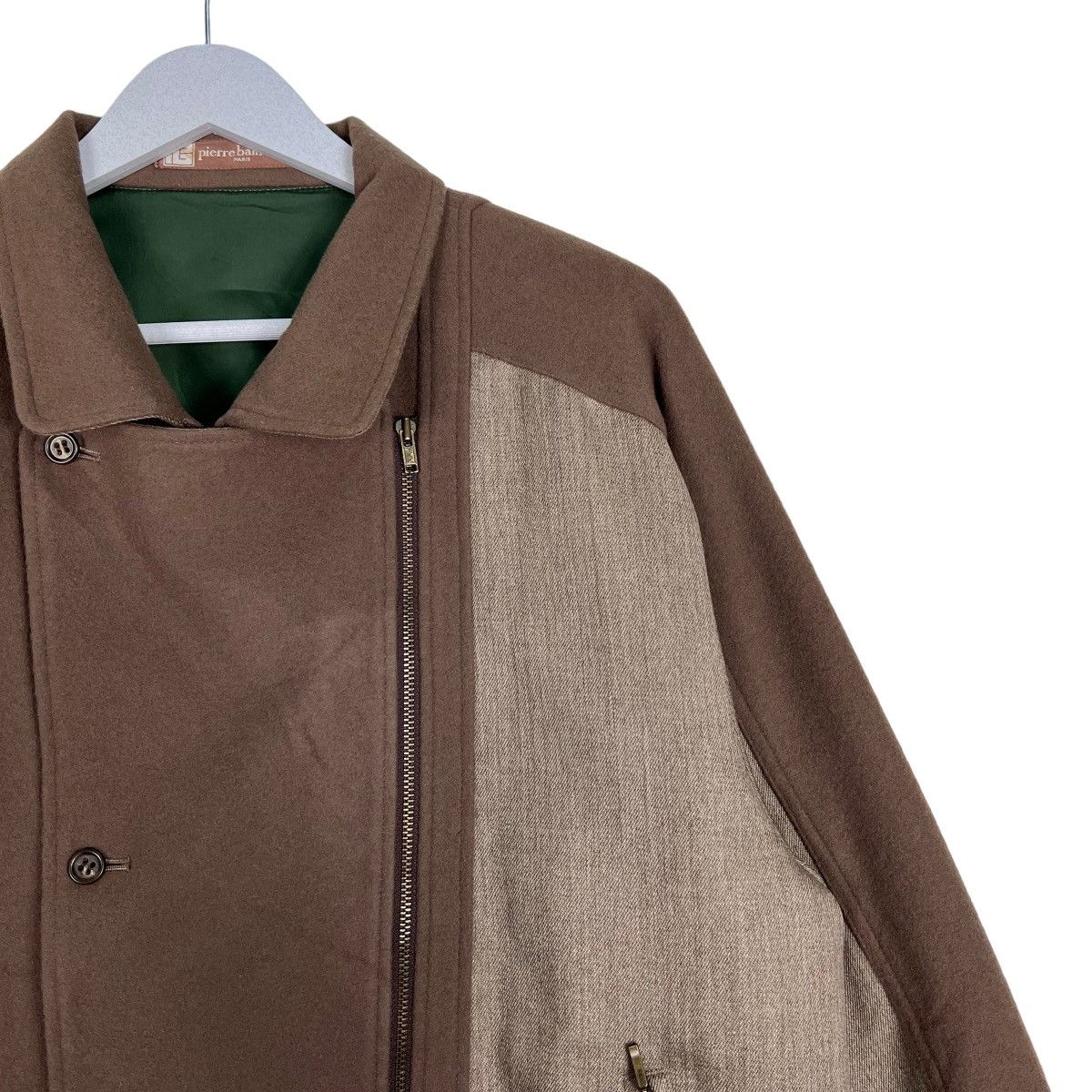 Pierre Balmain 🔥 VINTAGE PIERRE BALMAIN PARIS WOOL BOMBER JACKET Size US L / EU 52-54 / 3 - 6 Thumbnail