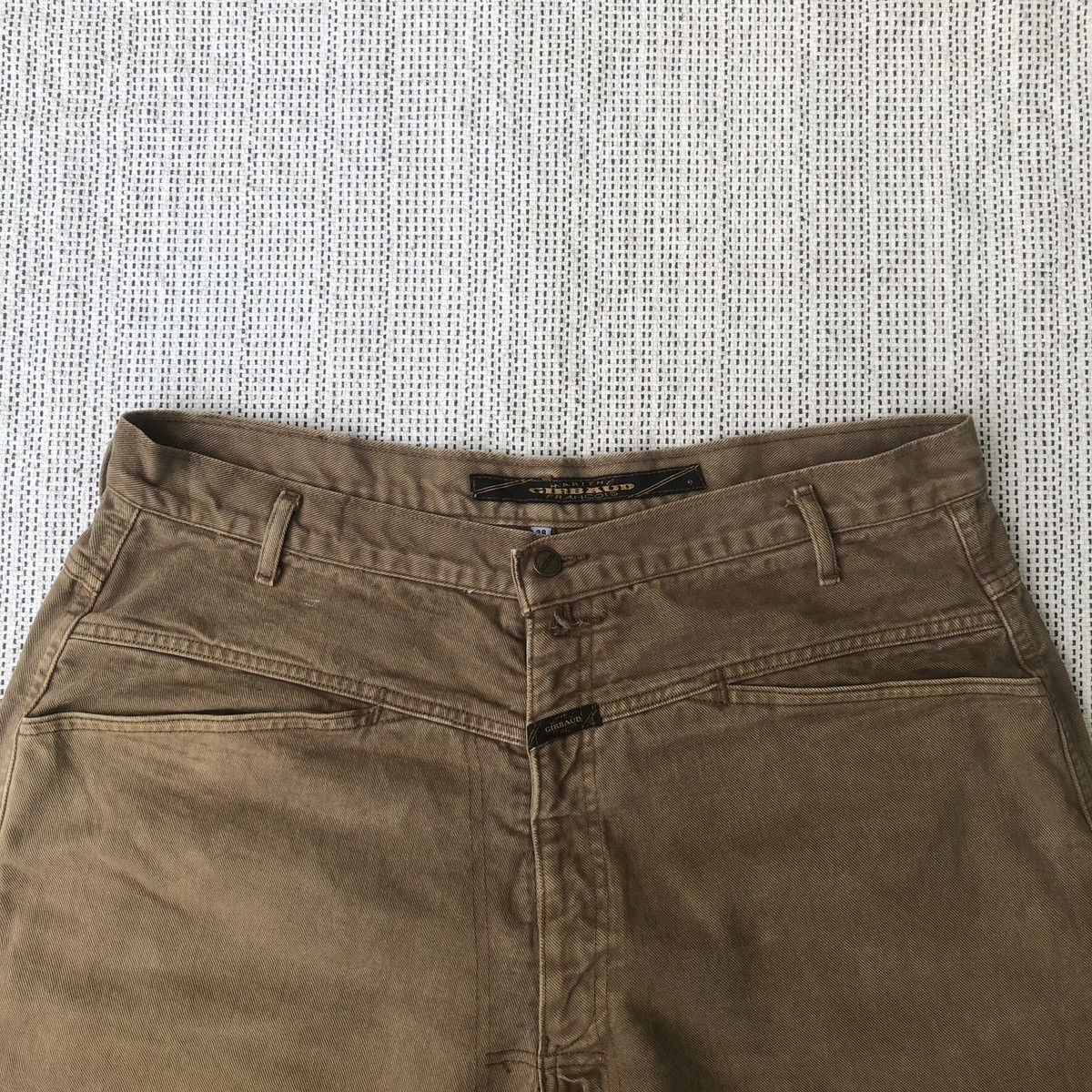 Marithe + Francois Girbaud 1990s Marithe Francois Girbaud Brown Baggy Denim Size US 38 / EU 54 - 3 Thumbnail