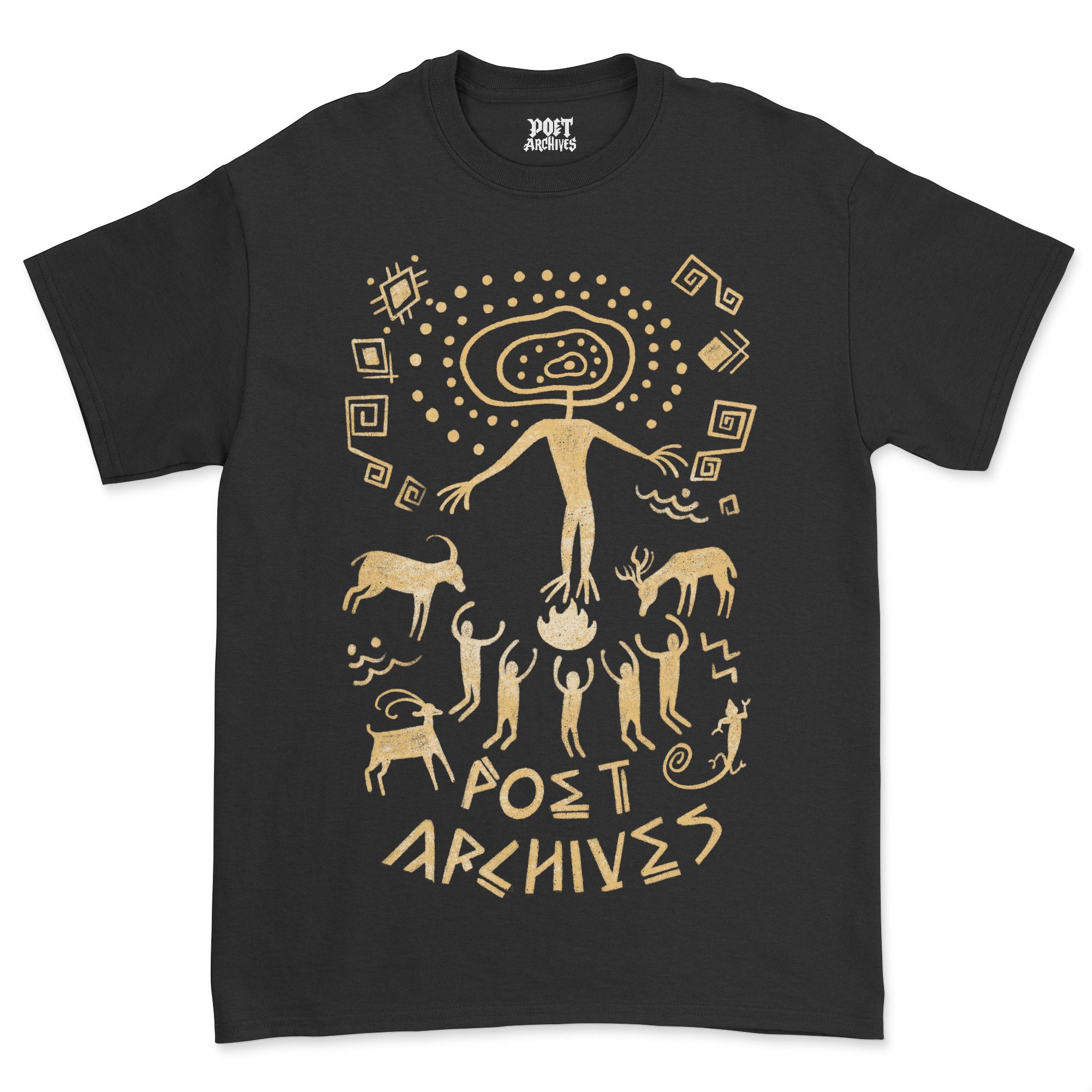 Other Alien Cave Art T-Shirt From Poet Archives Size US L / EU 52-54 / 3 - 2 Thumbnail