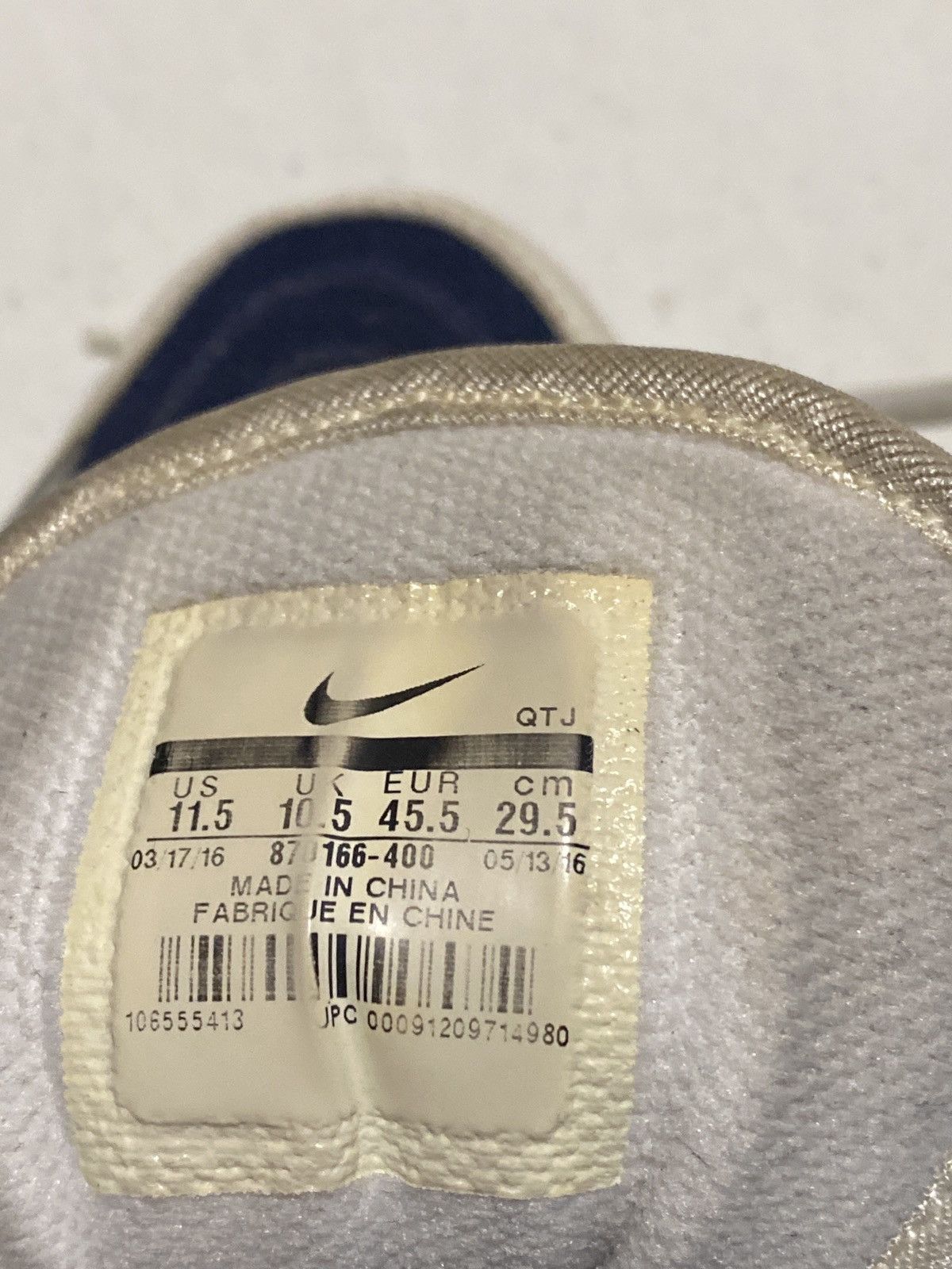 Nike Air Max 96 20th Anniversary Size US 11.5 / EU 44-45 - 6 Thumbnail