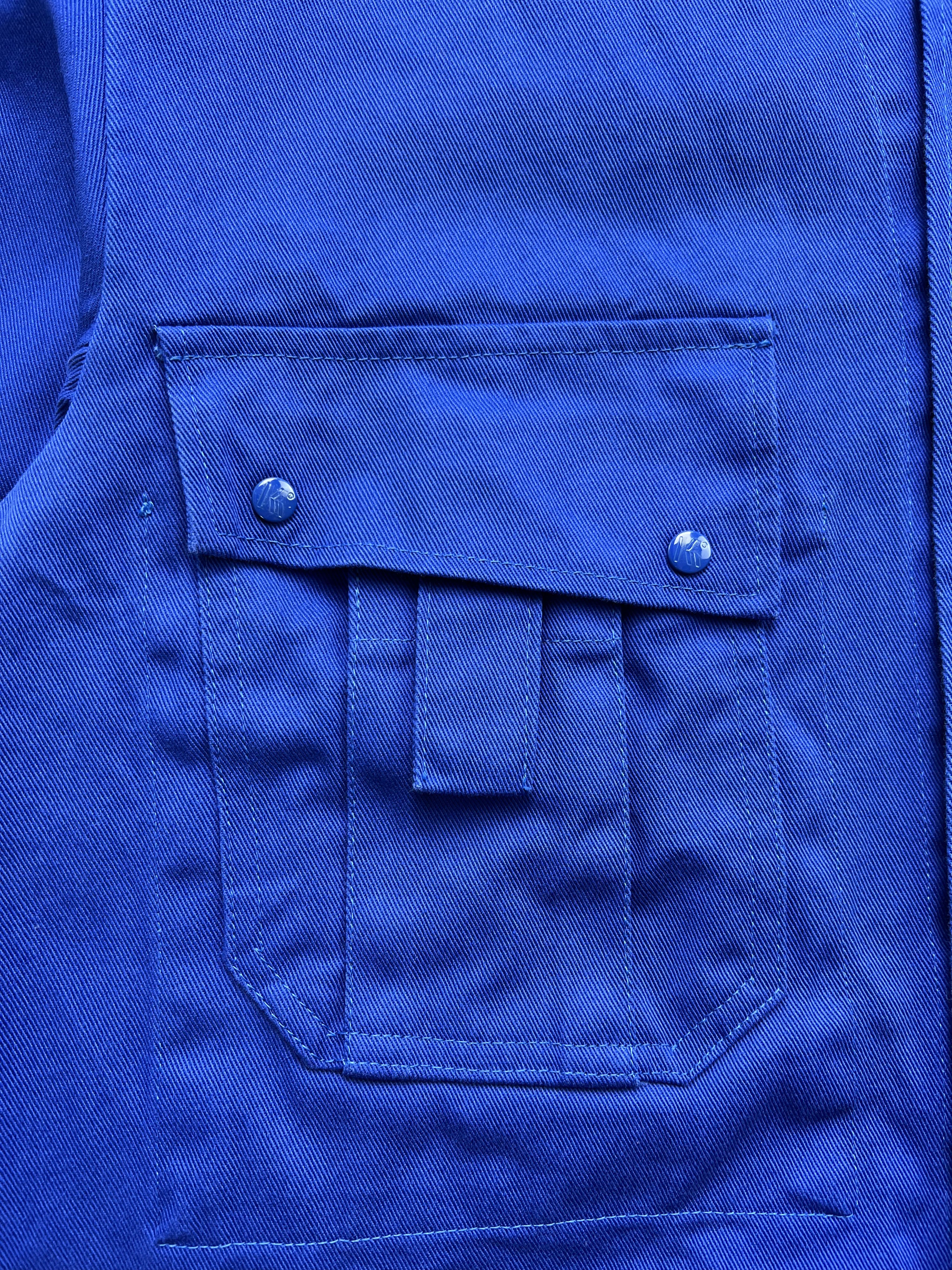 Vintage French Work Short Jacket Vintage Bleu De Travail Size US M / EU 48-50 / 2 - 5 Thumbnail