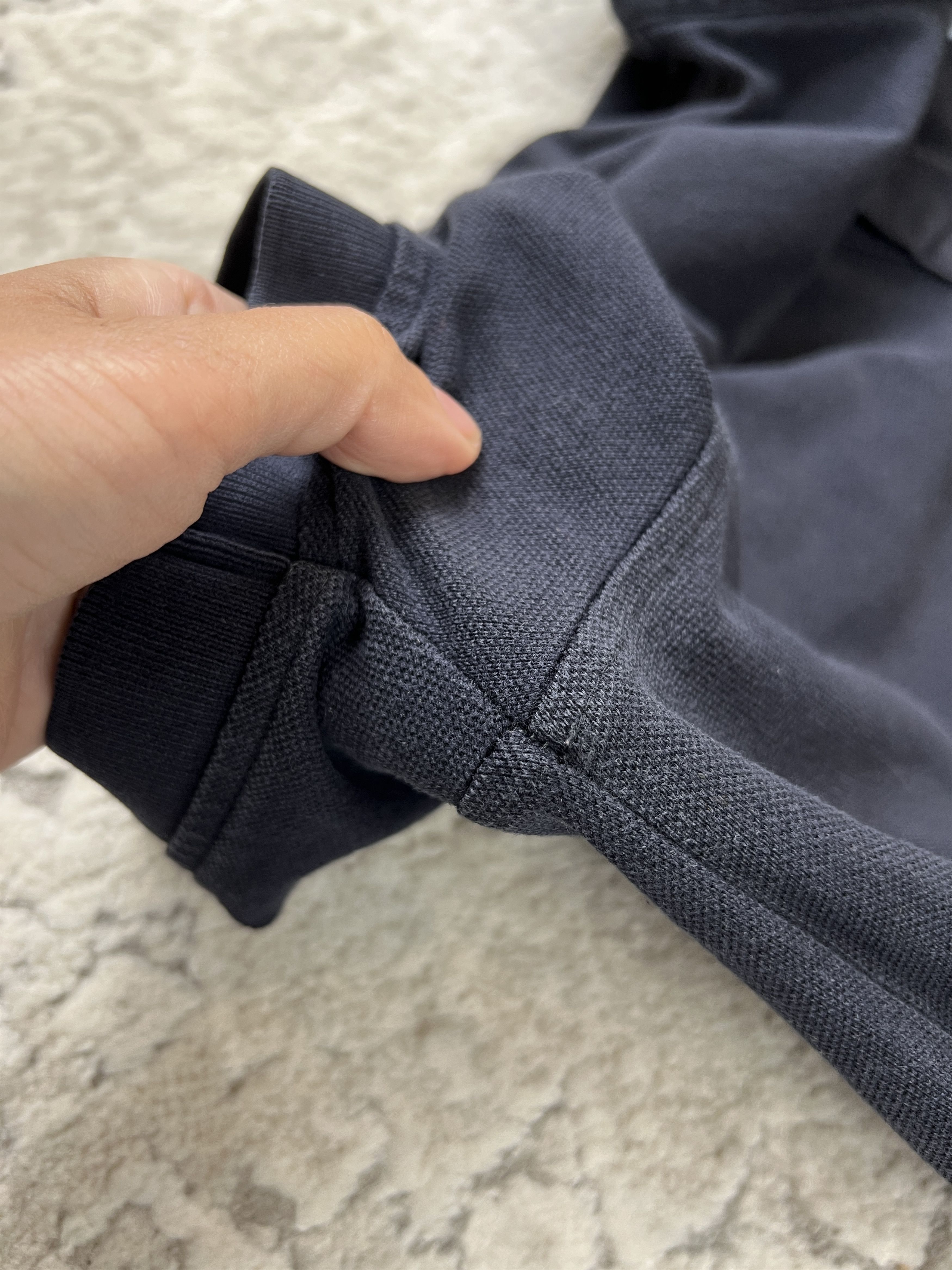 Tommy Hilfiger Tommy Hilfiger Polo Shirt Navy 40's Two Ply Cotton M-L Size US M / EU 48-50 / 2 - 6 Thumbnail