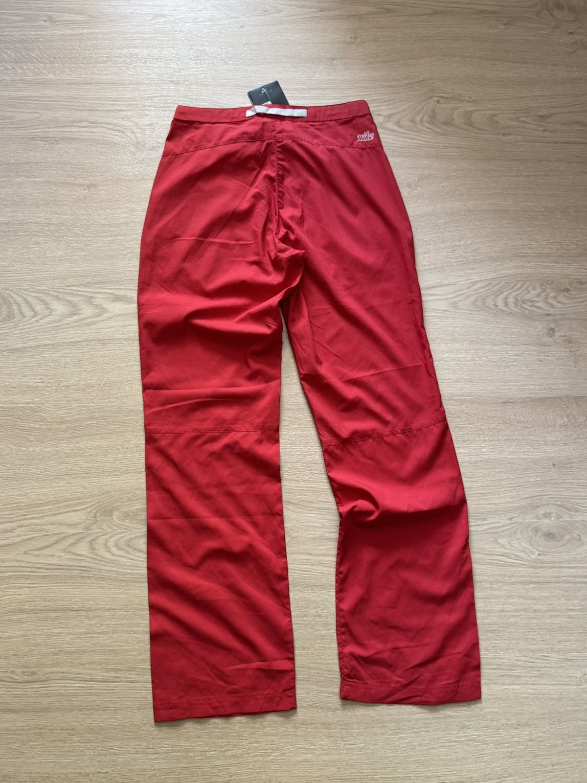 Vintage Vintage 90’s Nike y2k Japanese Red Every Day Women’s Pants Size 27" / US 4 / IT 40 - 9 Thumbnail