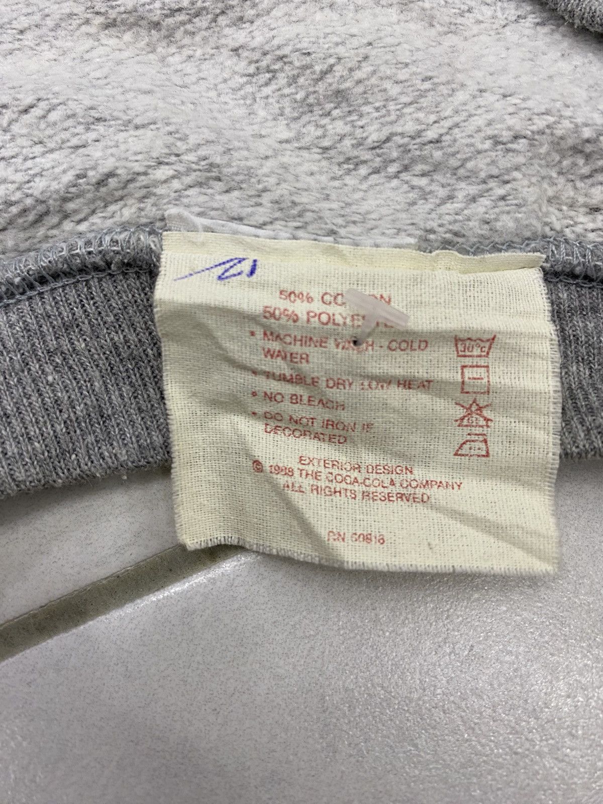 Coca Cola × Vintage Vtg 80s Coca Cola America graphic pullover sweatshirt Size US XL / EU 56 / 4 - 8 Thumbnail