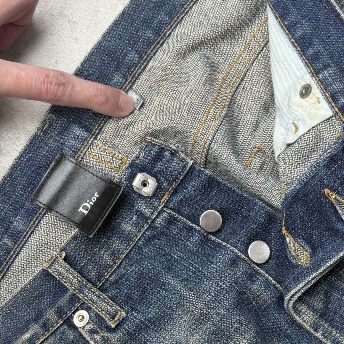 Dior Dior Homme Blue Wash Denim Jeans Size US 32 / EU 48 - 4 Thumbnail