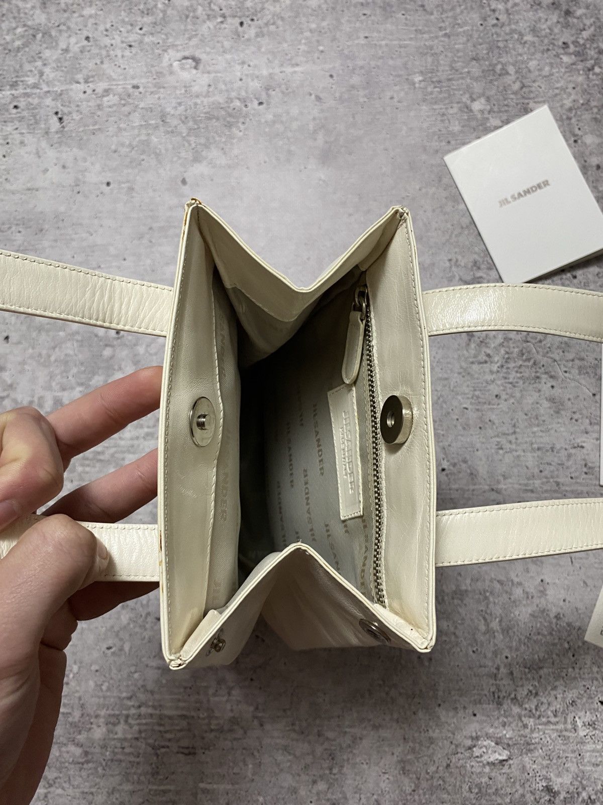 Jil Sander Jil Sander Mini Leather Hand Bag Size ONE SIZE - 7 Thumbnail