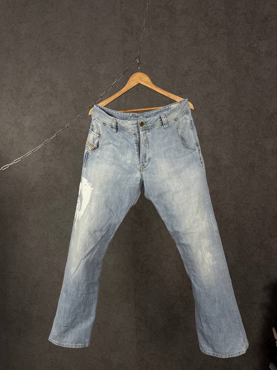 Diesel Preeto vintage designer big logo jeans
