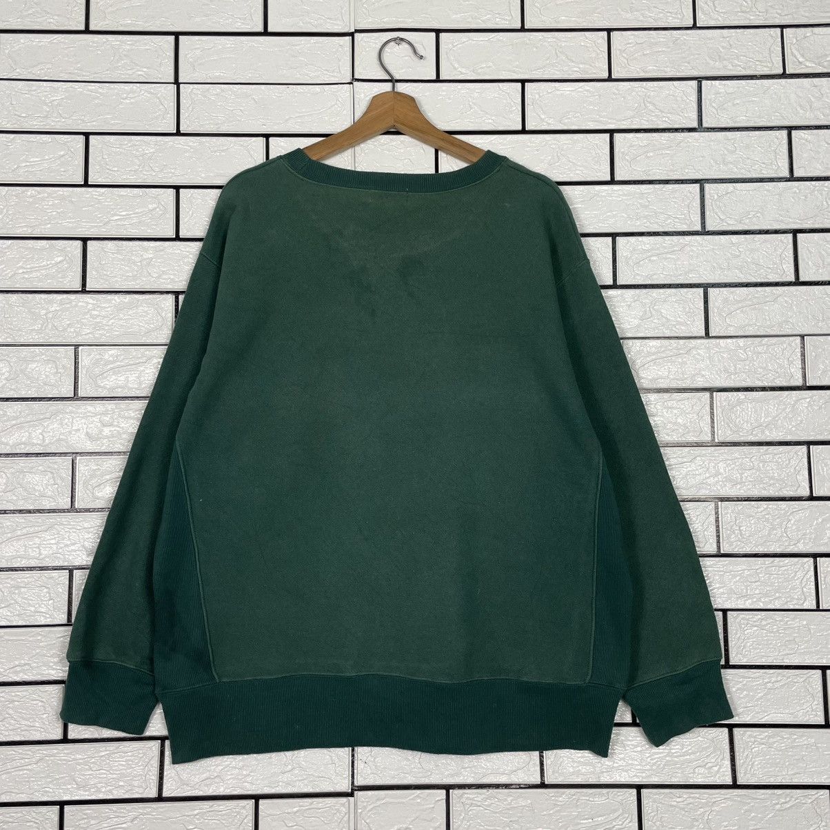 Japanese Brand Michigan Crewneck Green Sweatshirt Size US L / EU 52-54 / 3 - 7 Thumbnail