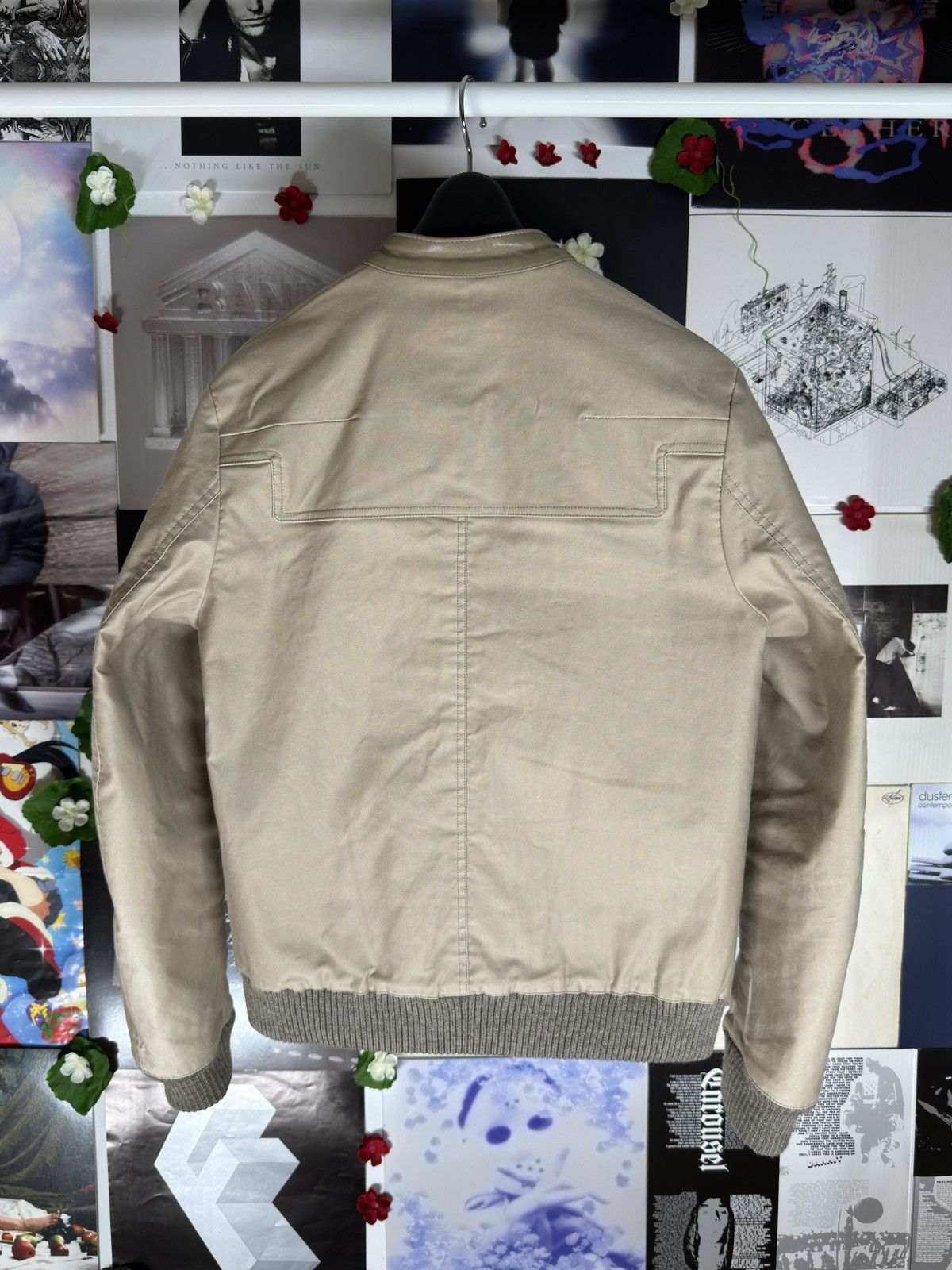 Dior Dior Homme AW07 "Navigate" Stand Collar Bomber Jacket Size US M / EU 48-50 / 2 - 4 Thumbnail