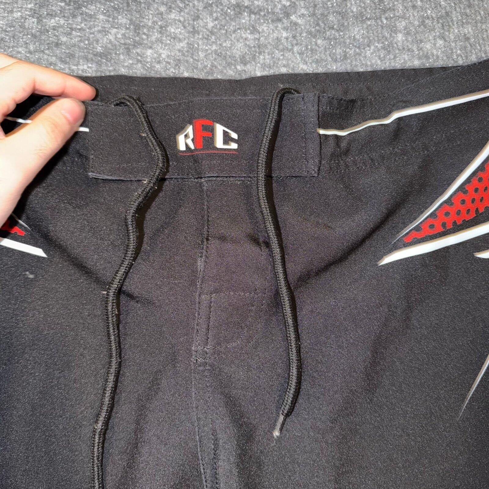 UFC RFC Fight Shorts UFC Training Mens LG Vintage Y2K 90s Rare Size US 34 / EU 50 - 3 Thumbnail