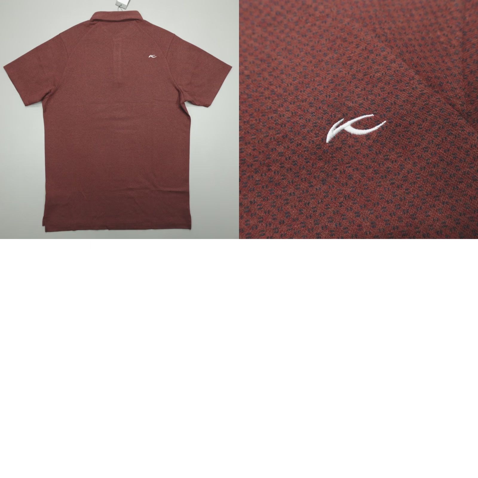 KJUS Kjus Sanford Short Sleeve Polo T-Shirt Sport Fit Size XL Red Cashmere Blend Polo Shirt Men Sport Casual 54 XL Geometric Pattern Breathable Stretch Size US XL / EU 56 / 4 - 8 Thumbnail