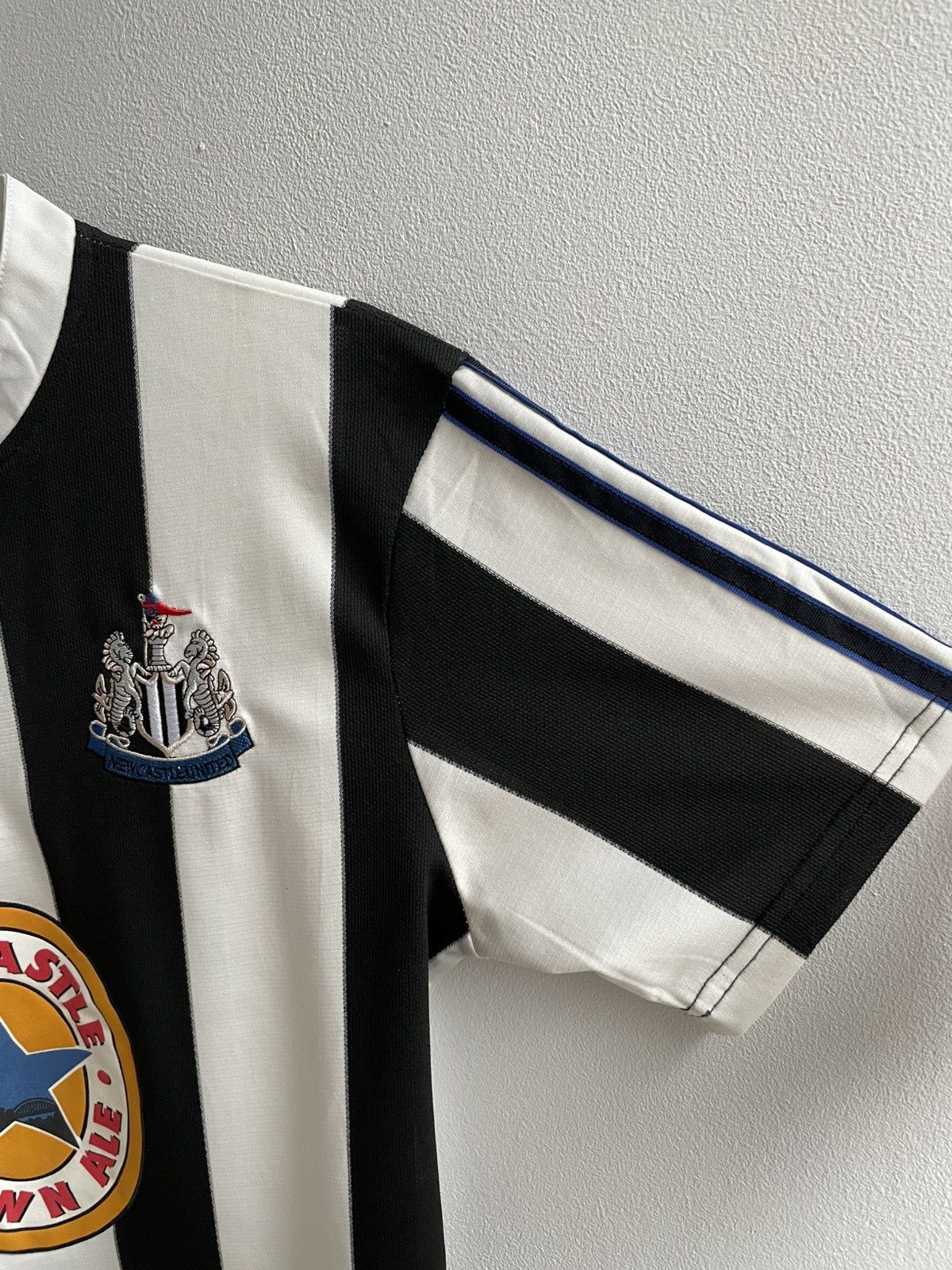 Adidas Newcastle United 1995 1996 1997 Football Shirt Soccer Jersey Size US M / EU 48-50 / 2 - 4 Thumbnail
