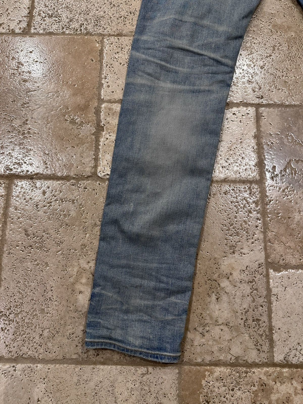 Amiri Amiri Mx1 Red Plaid Flannel Patch Clay Indigo Denim Jean Size US 36 / EU 52 - 11 Thumbnail