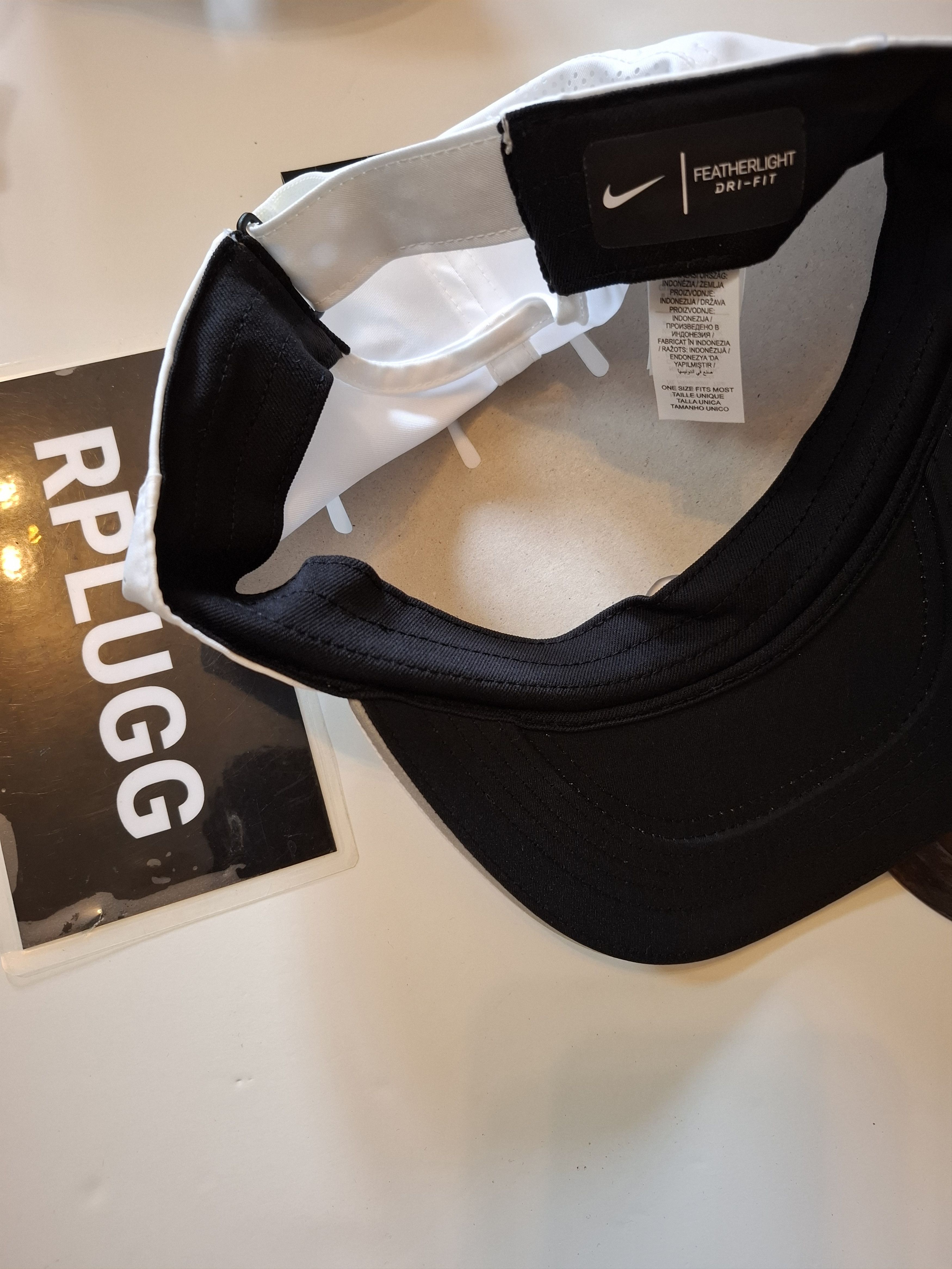 Nike Nike Featherlight Running Cap DC4090-100 White Size ONE SIZE - 4 Thumbnail