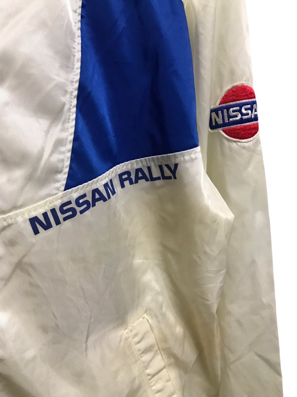 Japanese Brand 🔥🔥OFFER NOW🔥🔥 Vintage 90's Nissan Rally Racing Jacket Size US L / EU 52-54 / 3 - 3 Thumbnail