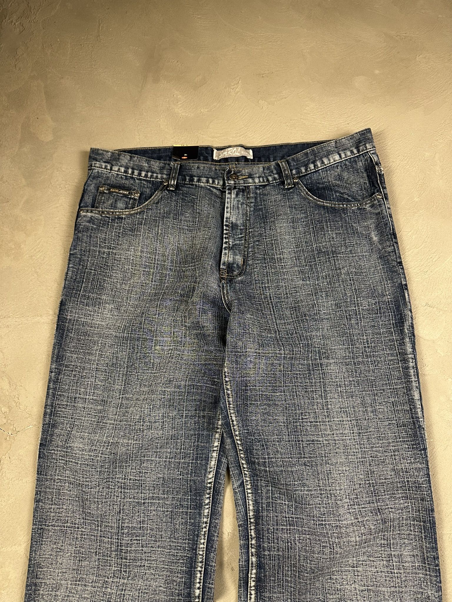 Japanese Brand Vintage Y2k Japanese Oversized Baggy Faded Pants Size US 43 - 7 Thumbnail