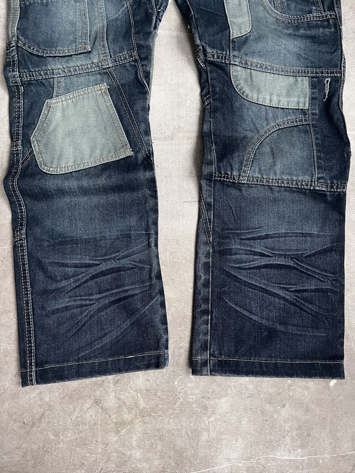 Dolce & Gabbana Deconstructed tornado mart style distressed jeans y2k Size US 33 - 4 Thumbnail