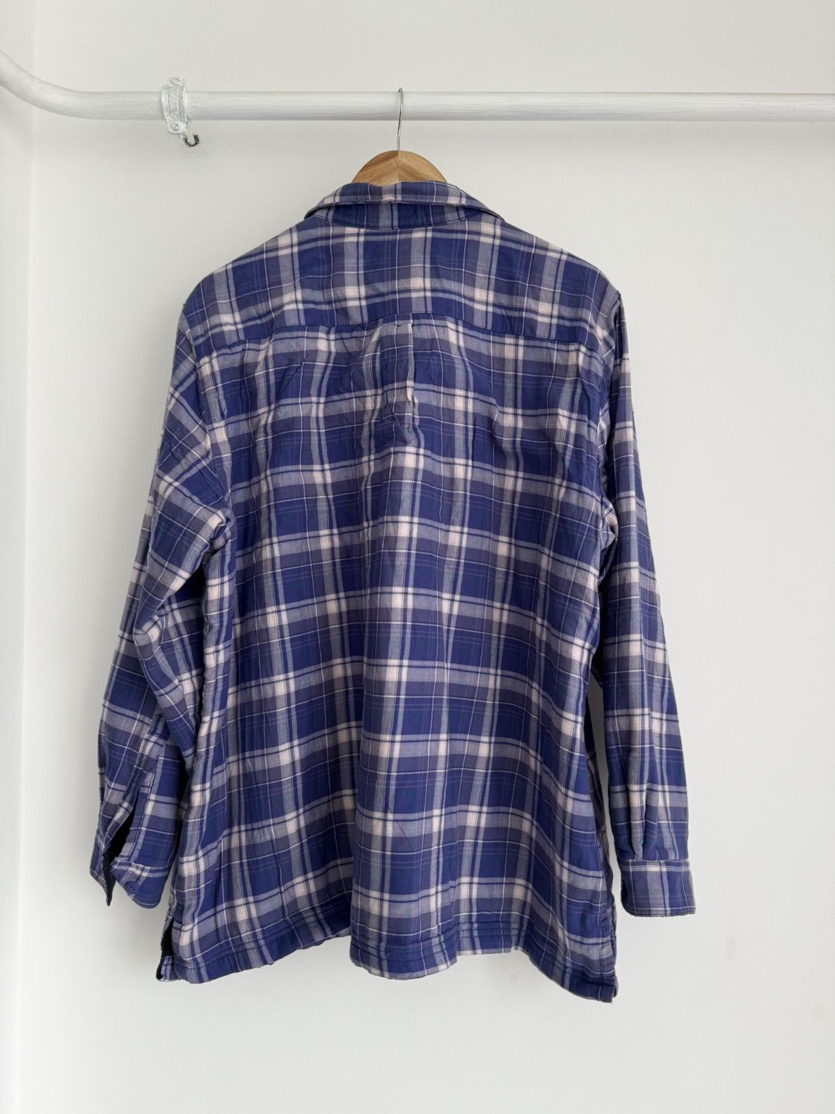 Flannel × L.L. Bean × Vintage L.L.Bean Vintage Fleece Shirt Size US XL / EU 56 / 4 - 4 Thumbnail