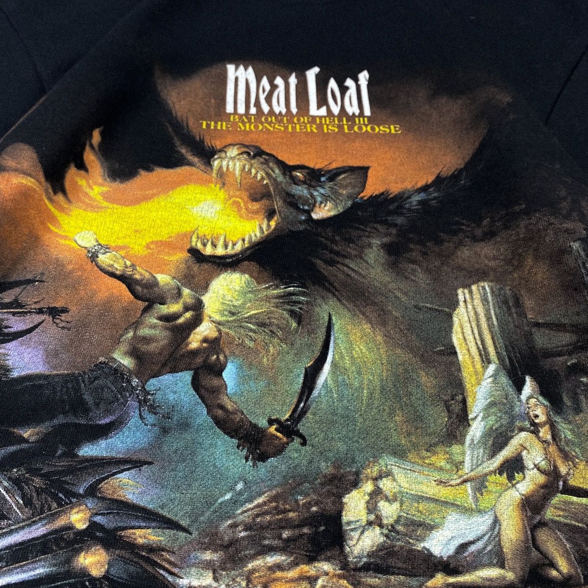 Band Tees 2007 Meat Loaf ‘The Monster is Loose’ Band T-Shirt Vintage Size US S / EU 44-46 / 1 - 3 Thumbnail