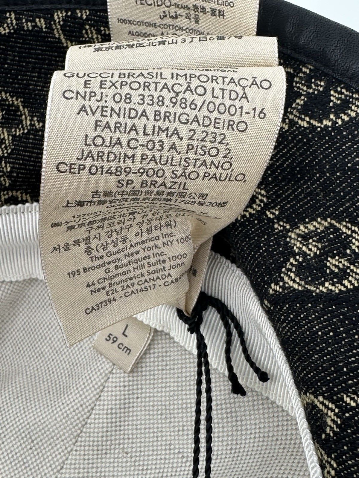 Gucci New Gucci Hat Size L-59cm Size ONE SIZE - 12 Thumbnail