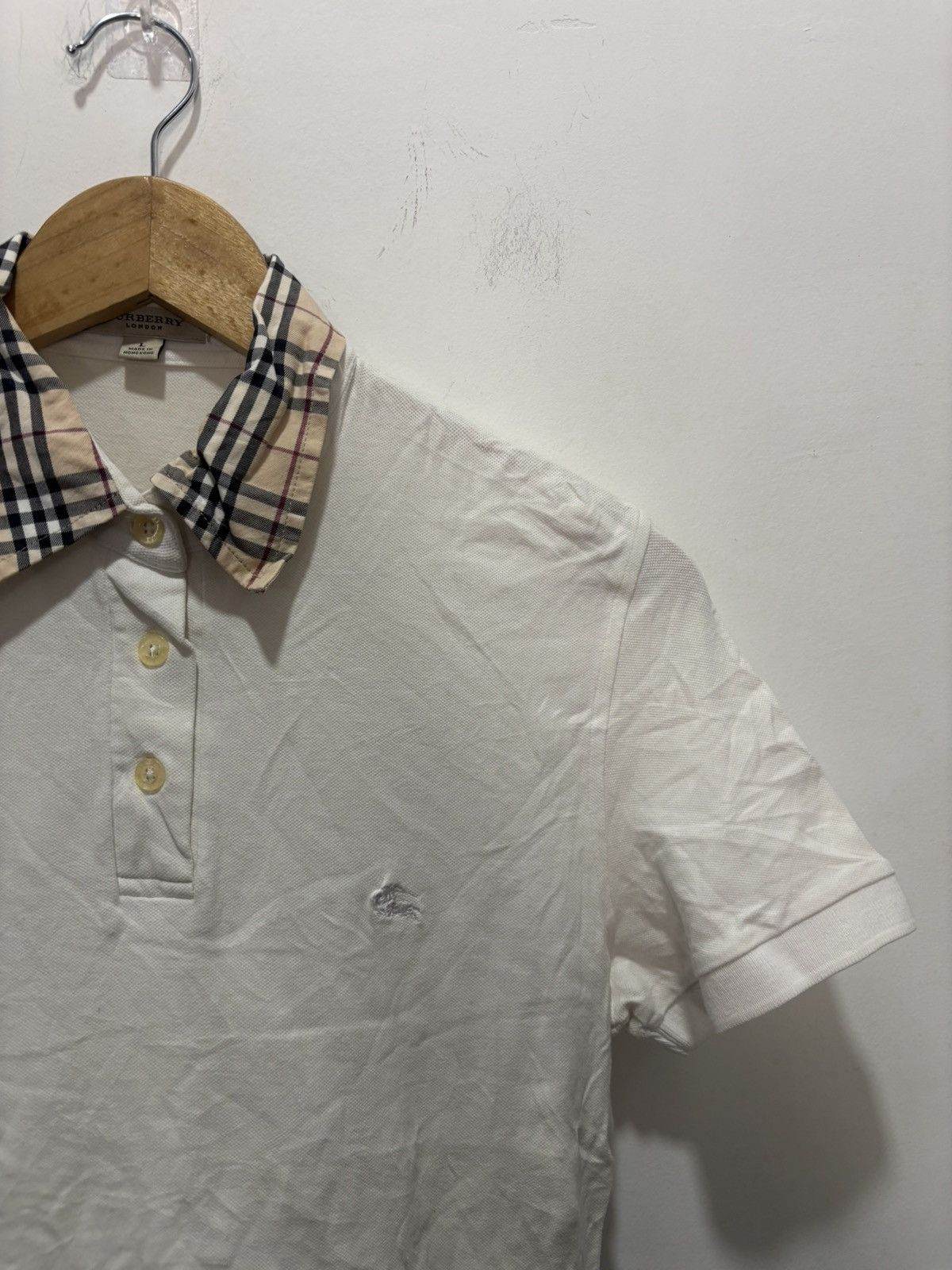 Burberry Burberry Polo Shirt Size L / US 10 / IT 46 - 2 Thumbnail