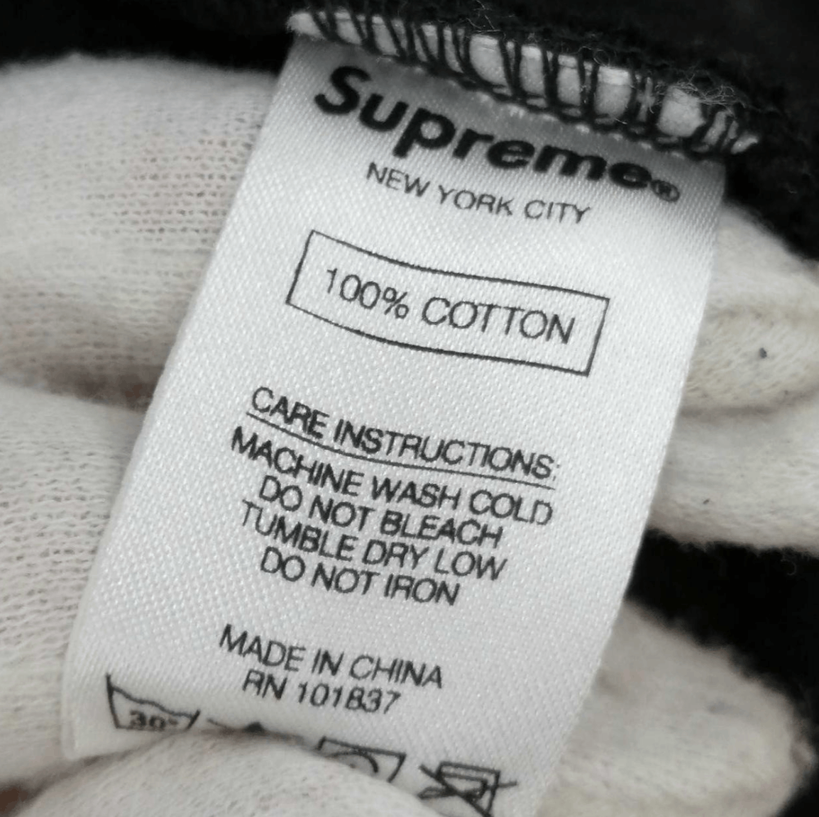 Supreme Supreme Bone Zip Up Hoodie Black Size US S / EU 44-46 / 1 - 8 Thumbnail