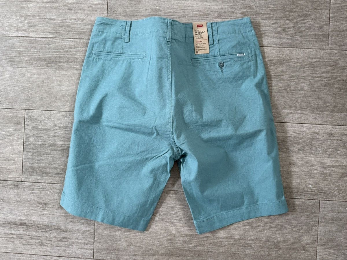 Levi's Men's Levi's 502 Regular Taper Fit Light Blue Shorts Size 36 Size US 36 / EU 52 - 7 Thumbnail