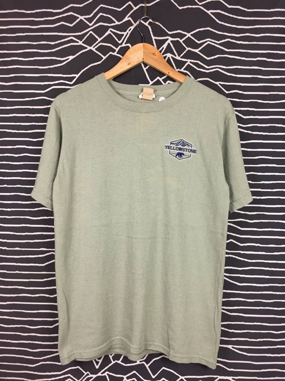 Vintage Vtg Eco Mountain Yellowstone USA National Park Tee Size US M / EU 48-50 / 2 - 2 Thumbnail