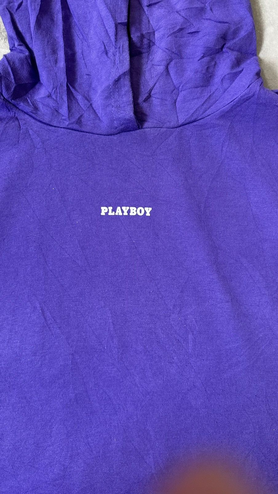 Playboy VINTAGE PLAYBOY SHORT SLEEVE HOODIE Size US L / EU 52-54 / 3 - 3 Thumbnail