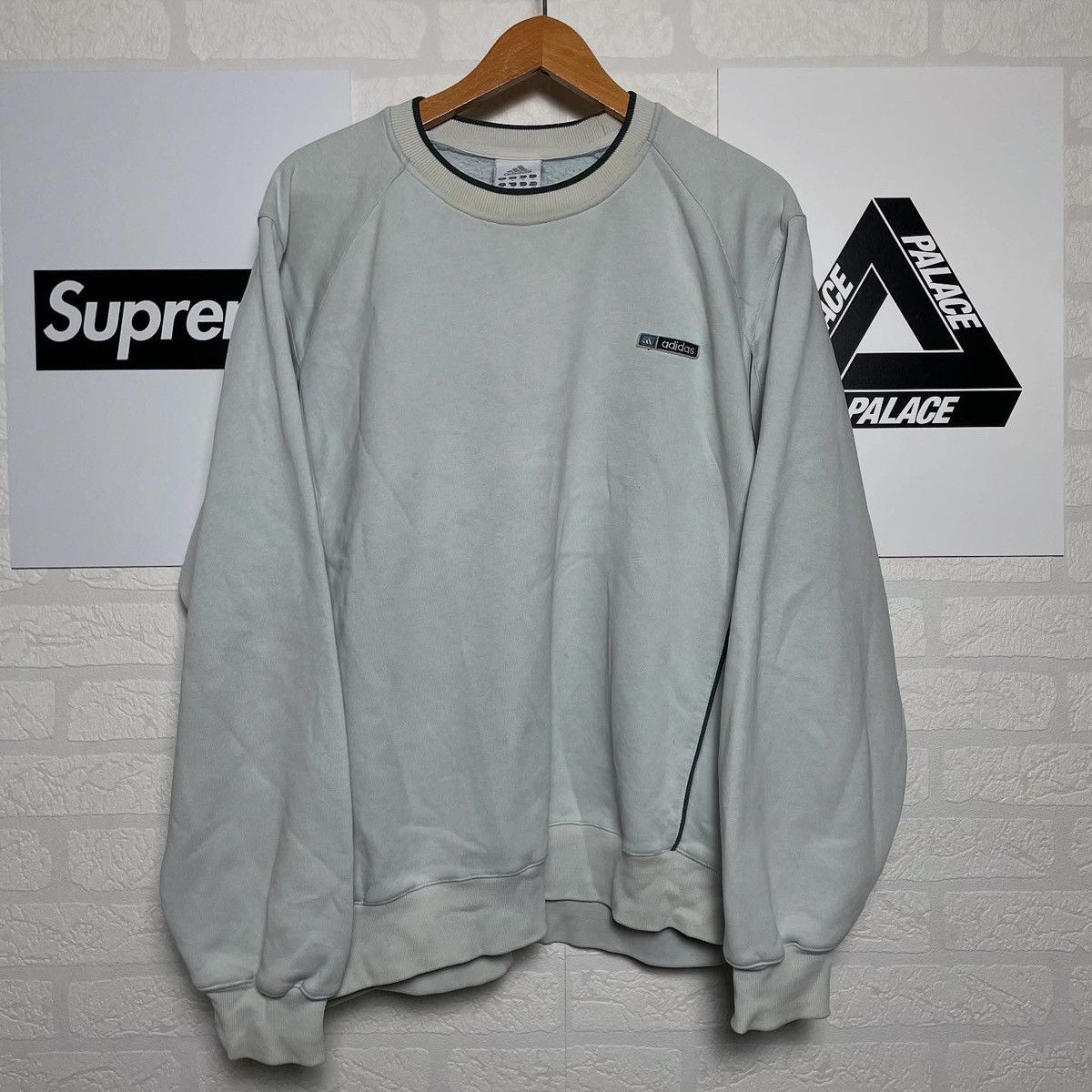 Adidas × Vintage VINTAGE ADIDAS SWEATSHIRT RETRO 90s Size US M / EU 48-50 / 2 - 1 Thumbnail