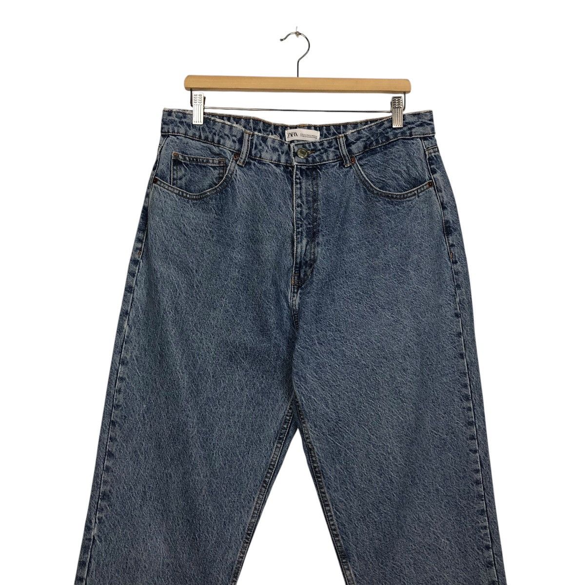 Japanese Brand 📌Vintage Denim Jeans Zara Ballon Design Issey Miyake Size 34" / US 12 / IT 48 - 5 Thumbnail