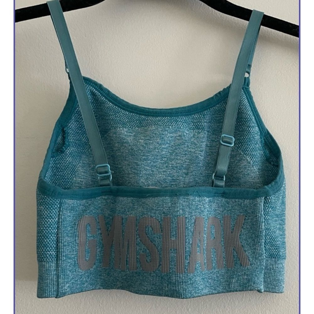 Gymshark Gymshark Blue High-Impact Sports Bra Size XS / US 0-2 / IT 36-38 - 3 Thumbnail