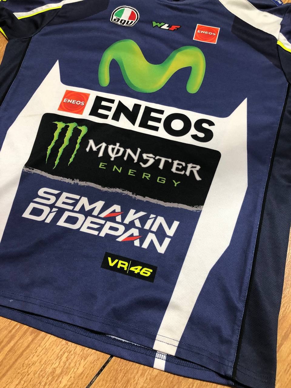 Yamaha Jersey Yamaha Logo Eneos Monster Energy Moto Vintage Y2K L Size US L / EU 52-54 / 3 - 7 Thumbnail