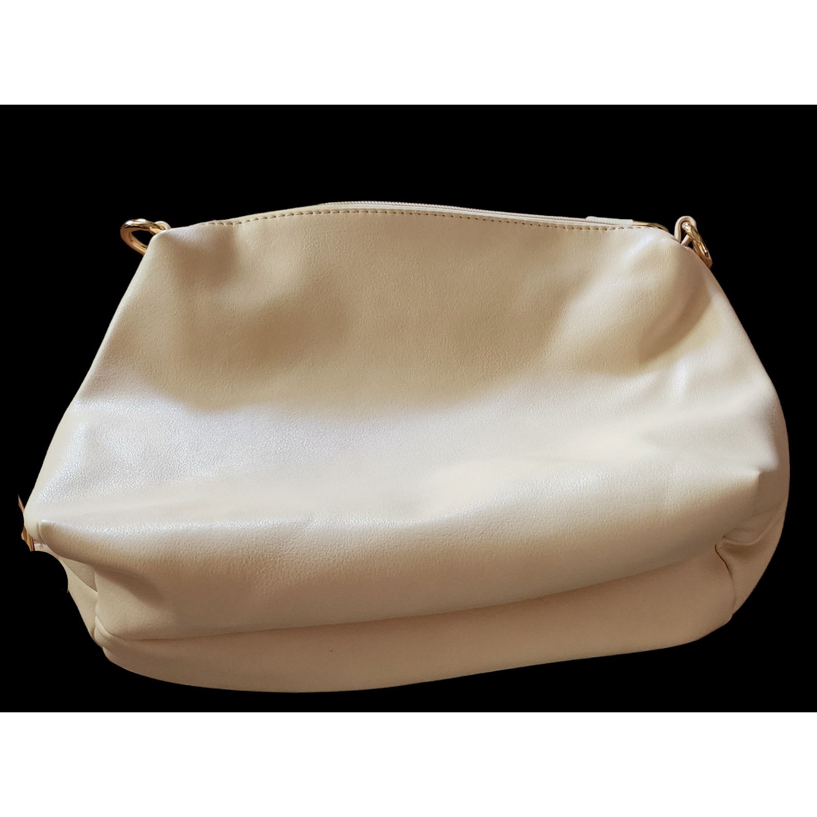 Other Unbranded faux leather pale pink tote with crossbody bag. Size ONE SIZE - 7 Thumbnail