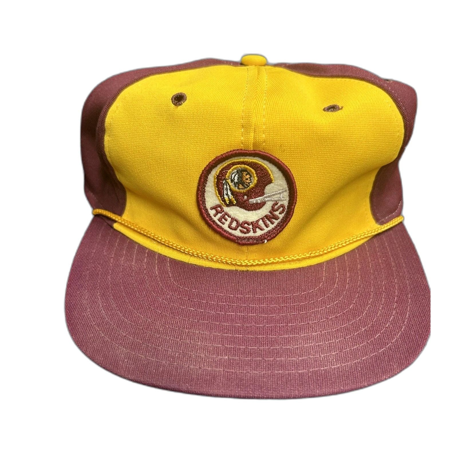 New Era Rare 60's Vintage Washington Redskins NFL Trucker Mesh Snapb Size US XXS / EU 40 - 4 Thumbnail